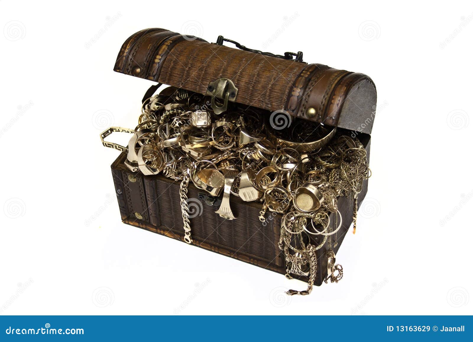Gold jewelry chest stock image. Image of gold, carat 13163629