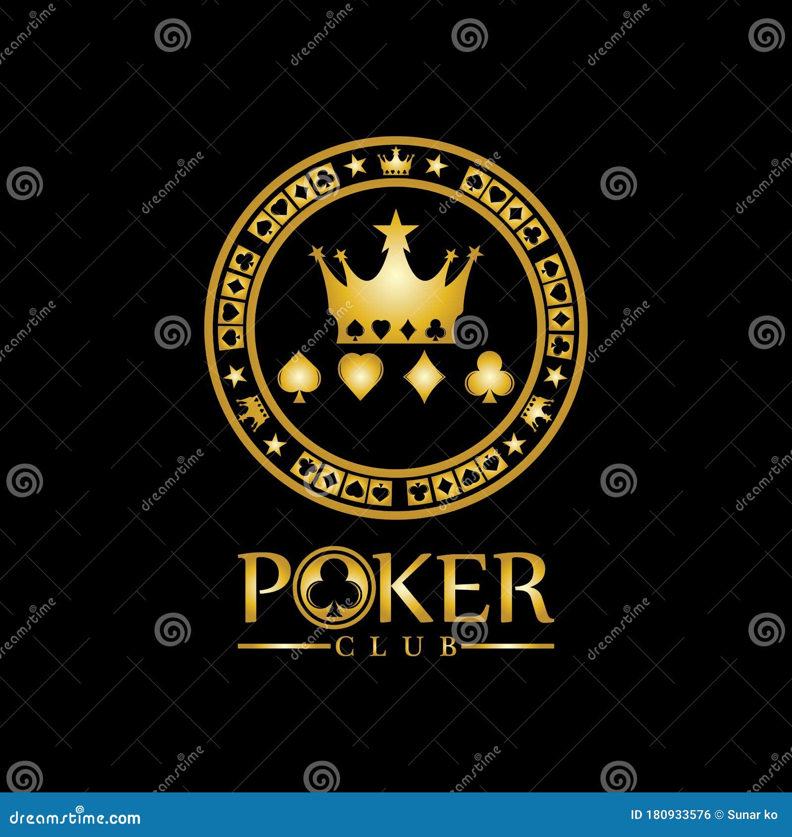 Thật sự đặc biệt và đáng chú ý, logo thiết kế Vector chơi bài Poker vua vàng trên nền đen - vua vàng đen này sẽ khiến bạn cảm thấy hài lòng và thỏa mãn ngay từ lần nhìn đầu tiên. Đừng bỏ qua cơ hội để thể hiện phong cách riêng của bạn với logo này!