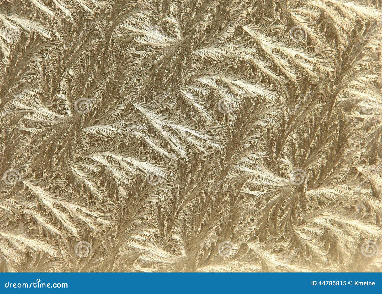 Gold Leaf Metallic Filigree Background Stock Photo Image 44785815