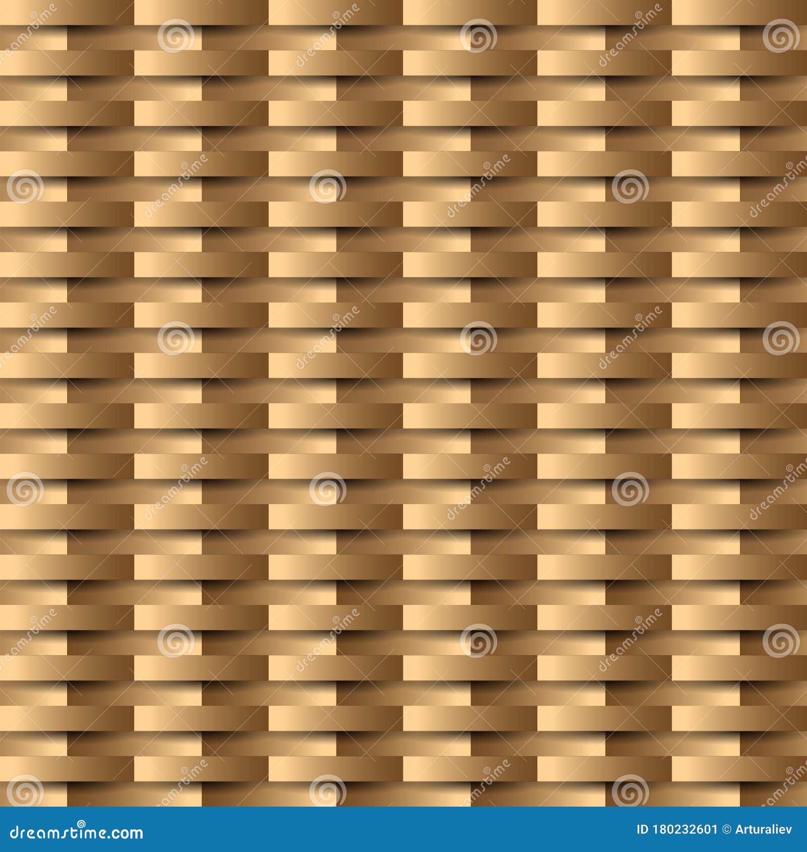 gold luxury seamless pattern with geometric weave