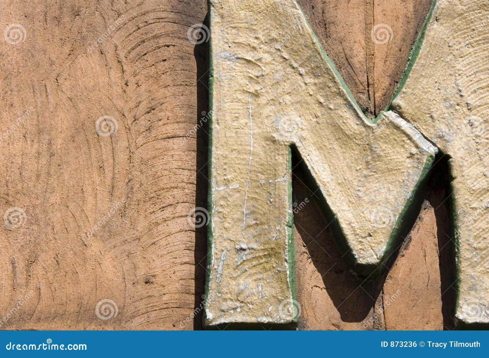 Gold M Royalty Free Stock Image Image 873236