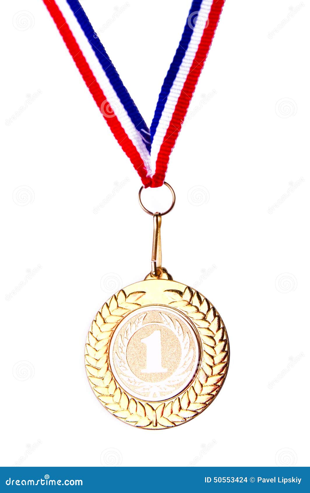 Gold Medal Stock Photo Image 50553424