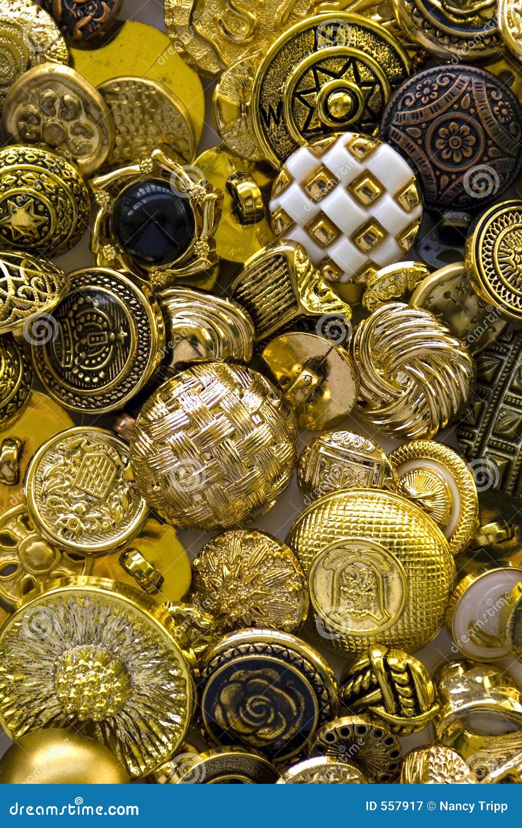 Gold Metal Buttons