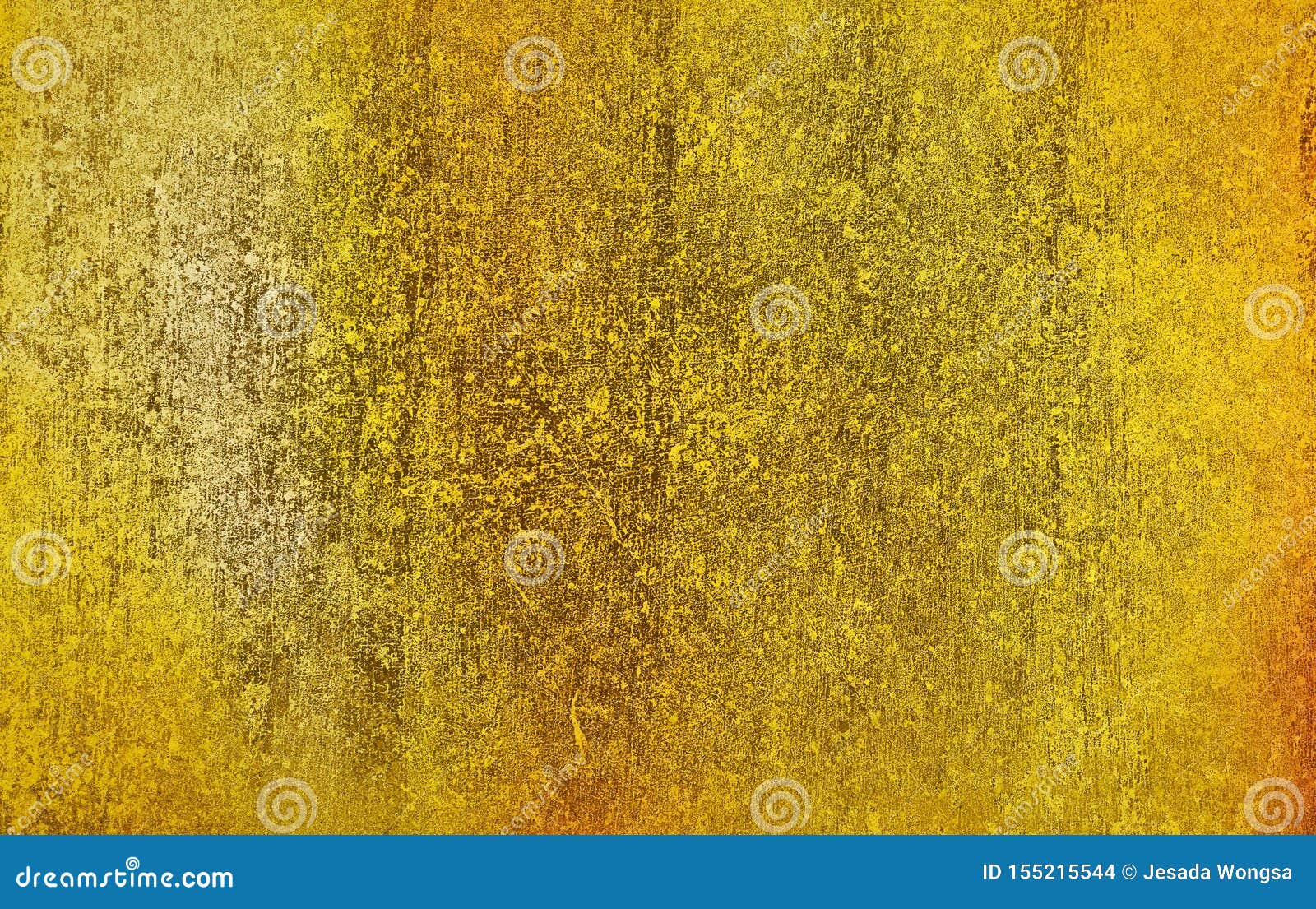 Gold Metal with Rough Scratch Texture Background Surface for Background