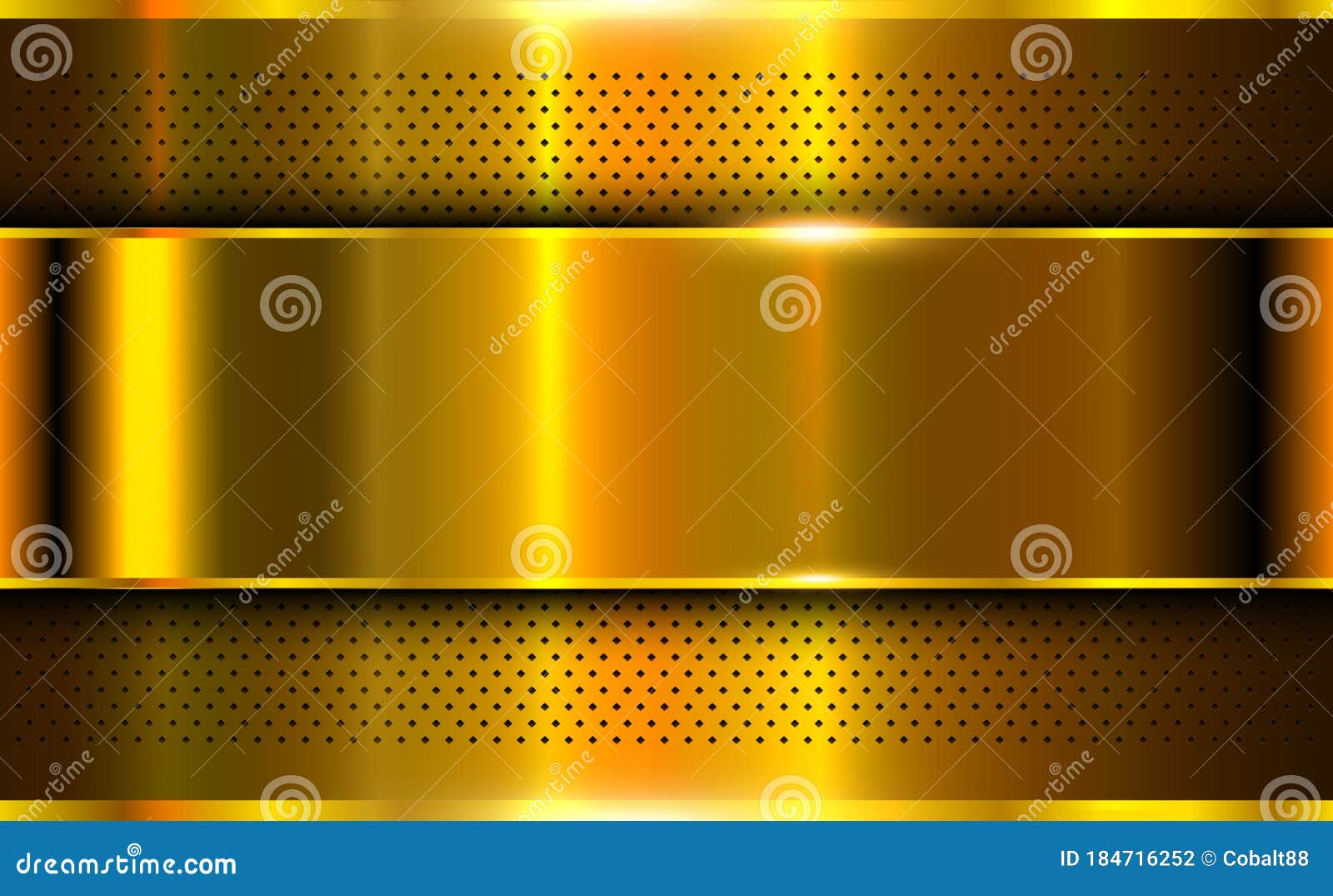 Gold metallic background stock vector. Illustration of metallic - 184716252