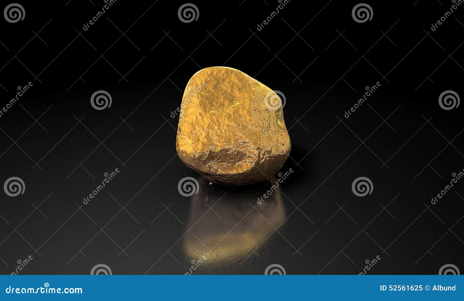 Gold Nugget stock image. Image of goldmine, piece, bright 52561625