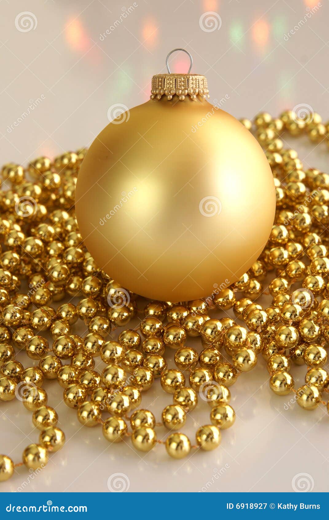 Gold Ornament stock image. Image of gold, holiday, xmas 6918927
