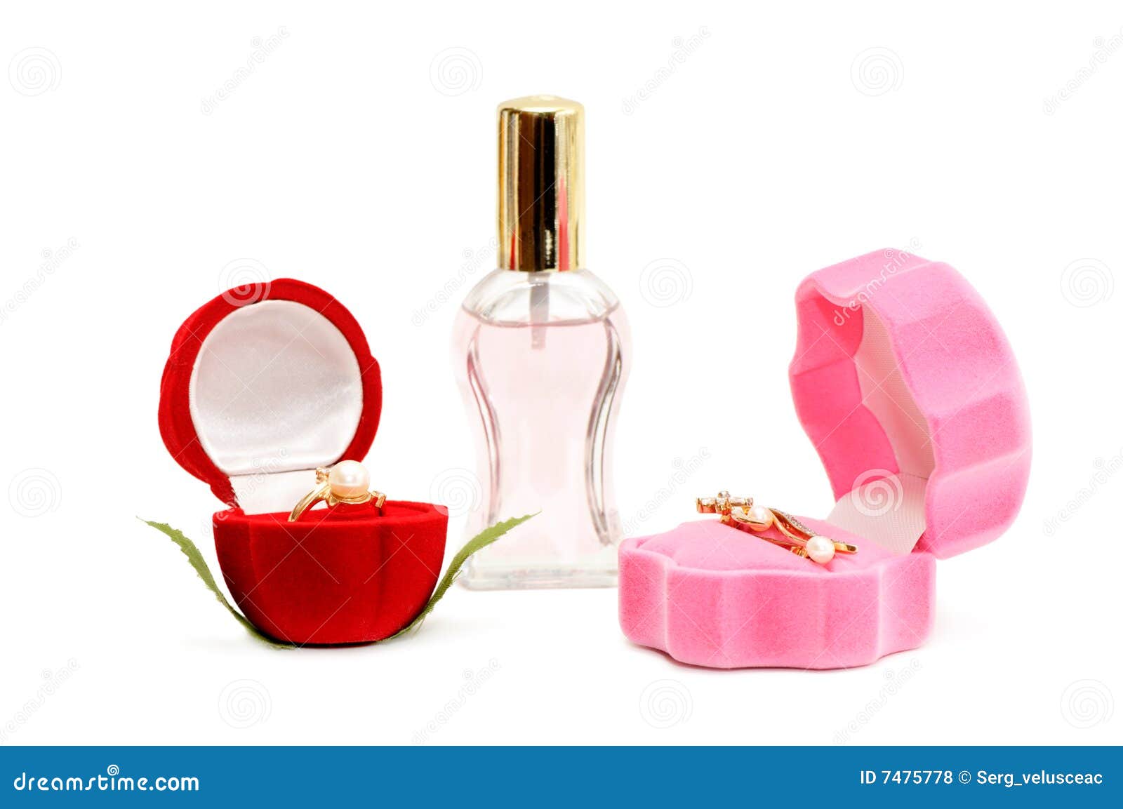 Gold ornaments stock photo. Image of jewelry, decoration 7475778