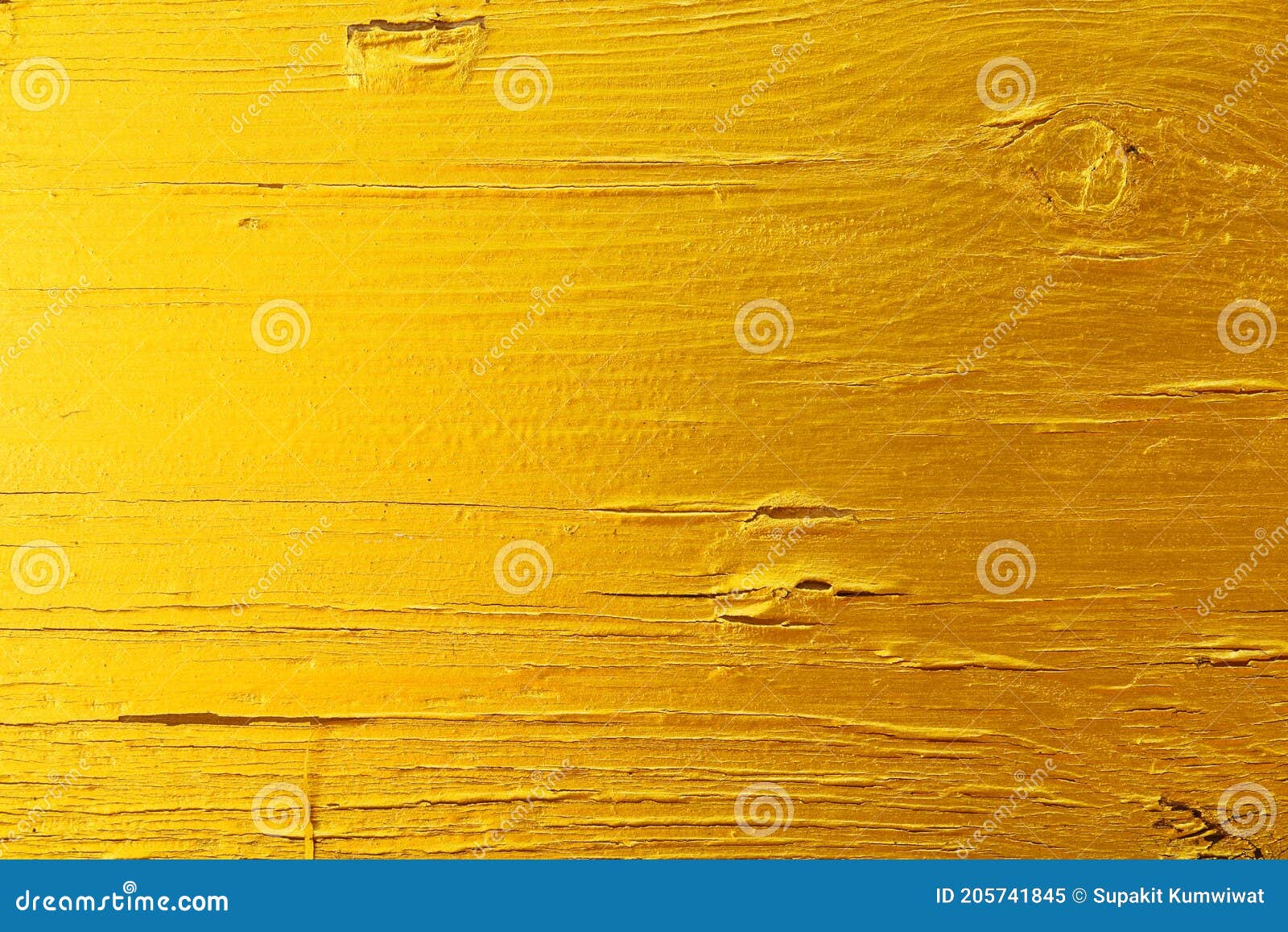 Gold Paint on Old Wooden Panel for Background Stock Image Image of