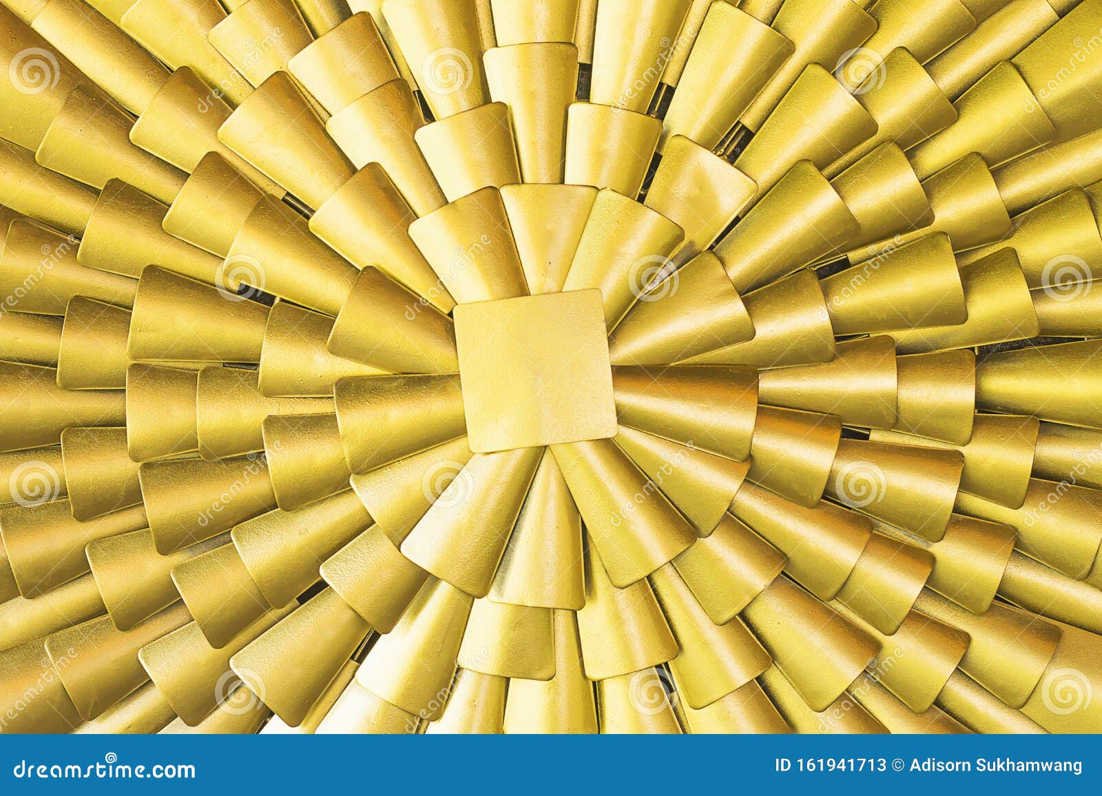 Gold Plated Wall for Decor stock image. Image of paper 161941713