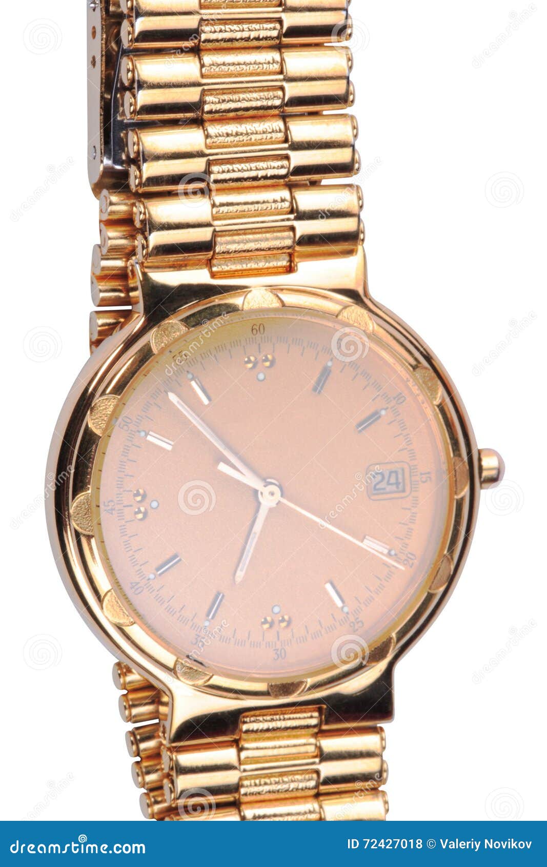 Gold plated watches stock photo. Image of metal, watch 72427018