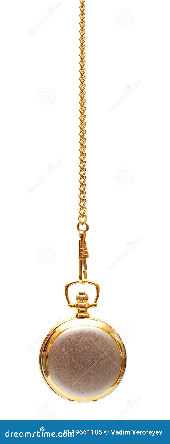 Gold Pocket Watch and Chain Stock Image - Image of clock, classic: 19661185