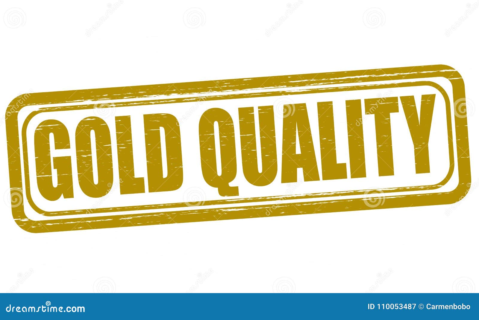 Gold quality stock illustration. Illustration of miscellaneous 110053487