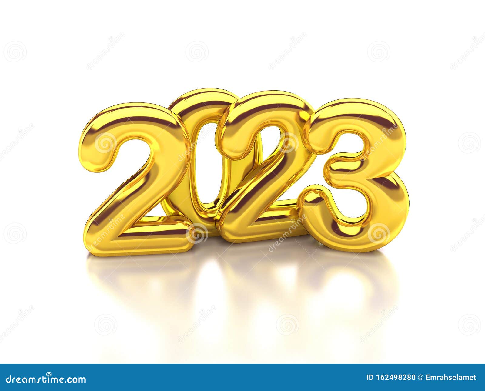 Gold Rounded D Rendering Gold Rounded D Rendering New Year Season 162498280 