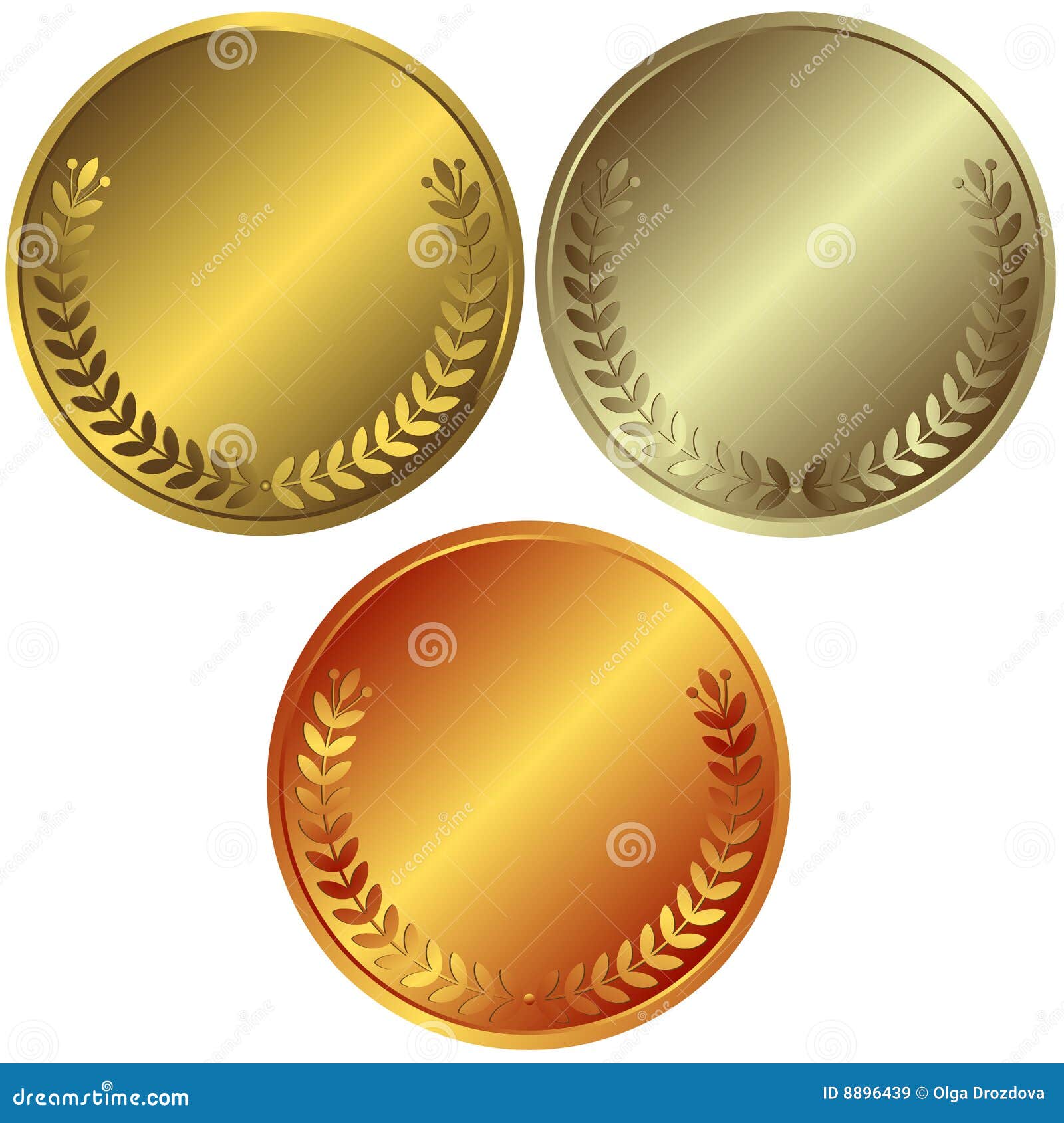 1 золотая 2 серебряные 2 бронзовые