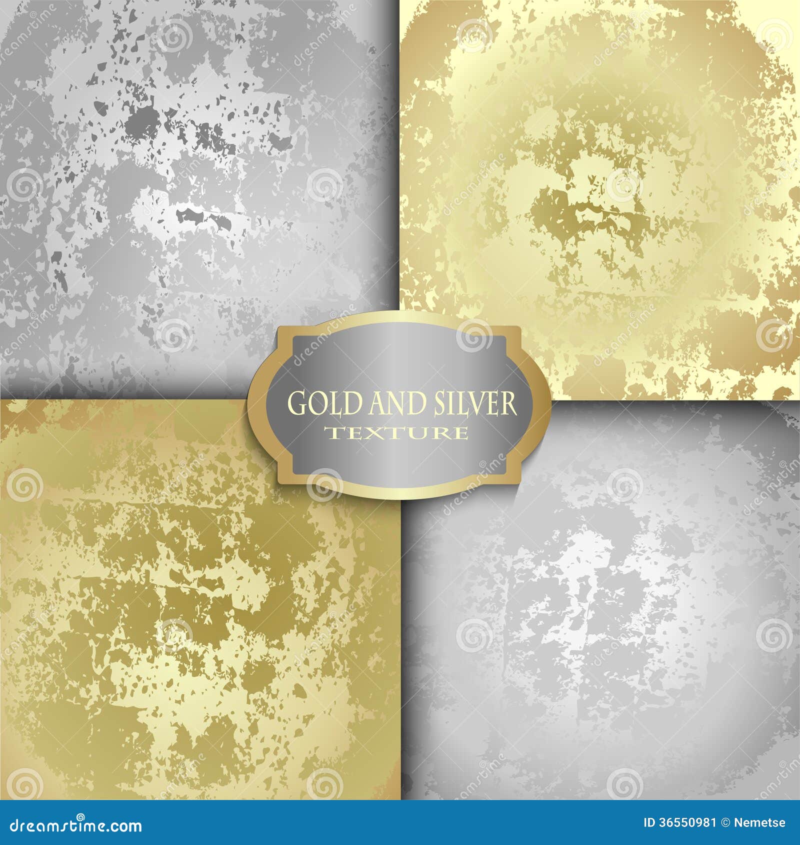 Gold and silver texture stock vector. Illustration of pattern 36550981
