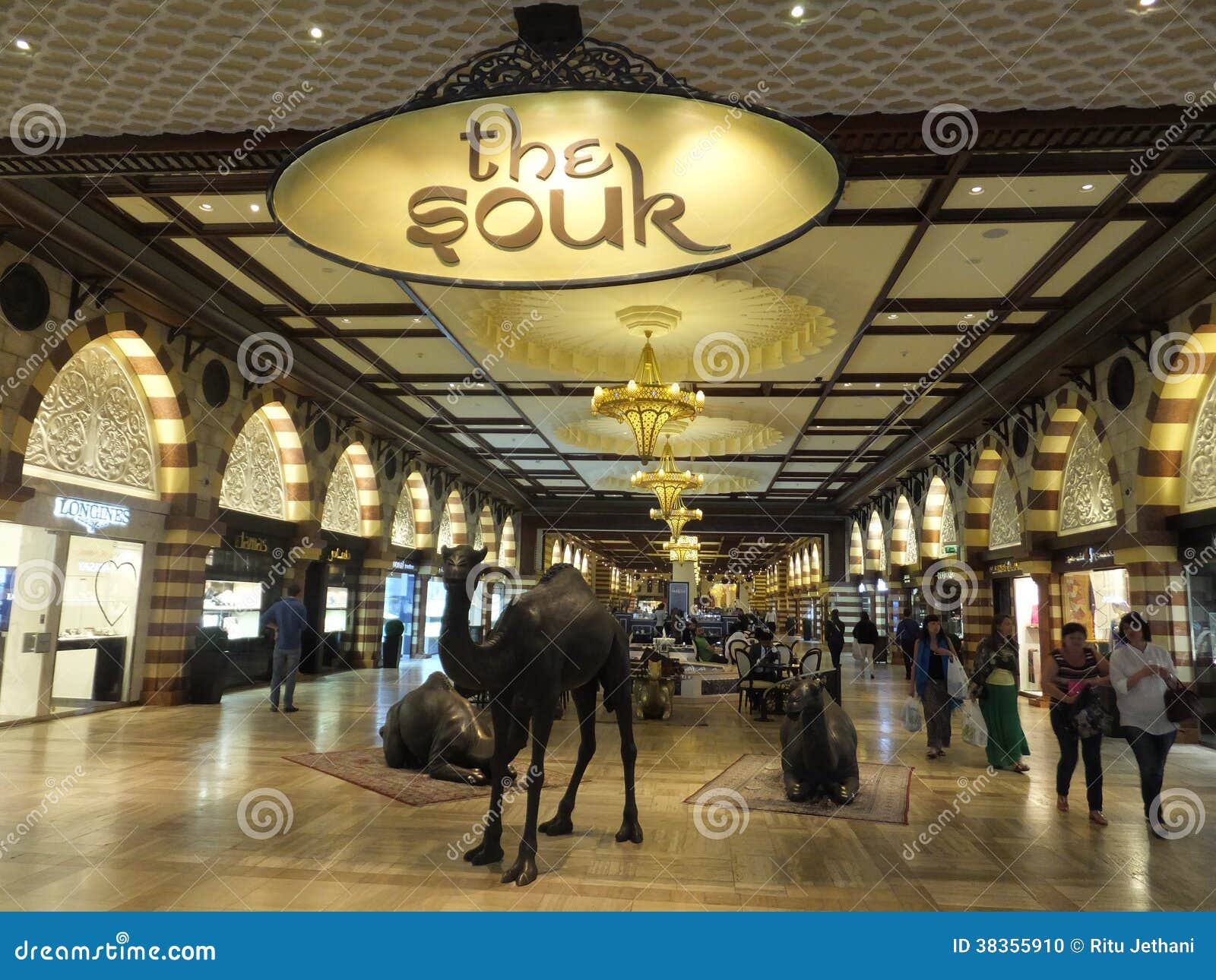 The Gold Souk At Dubai Mall In Dubai Uae Editorial Image Image