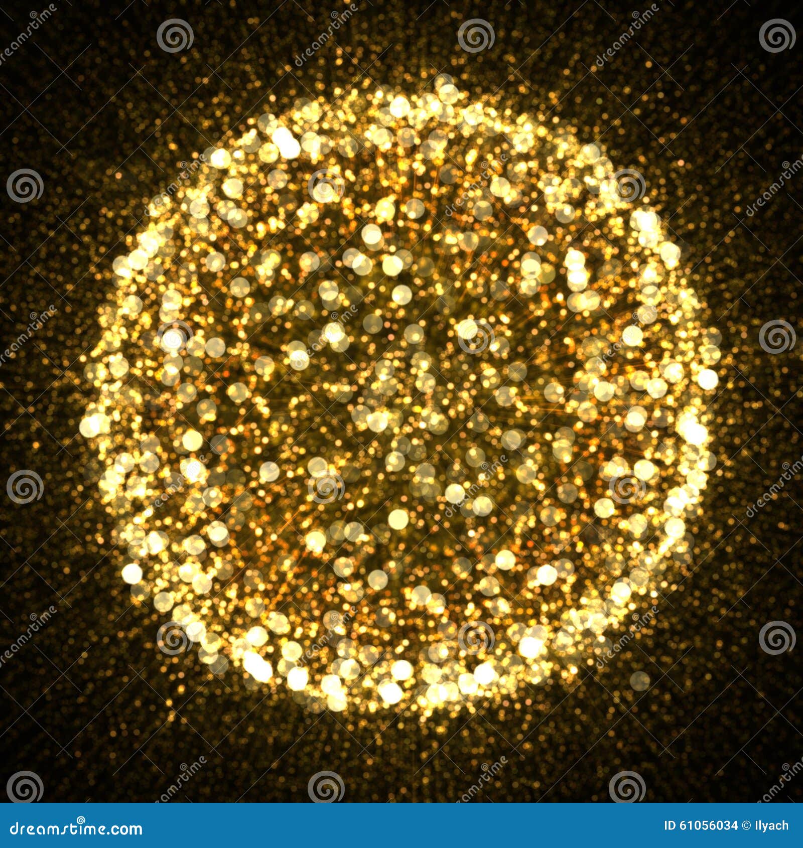 Gold Sparkle Glitter Explosion Background Stock Photo Image of