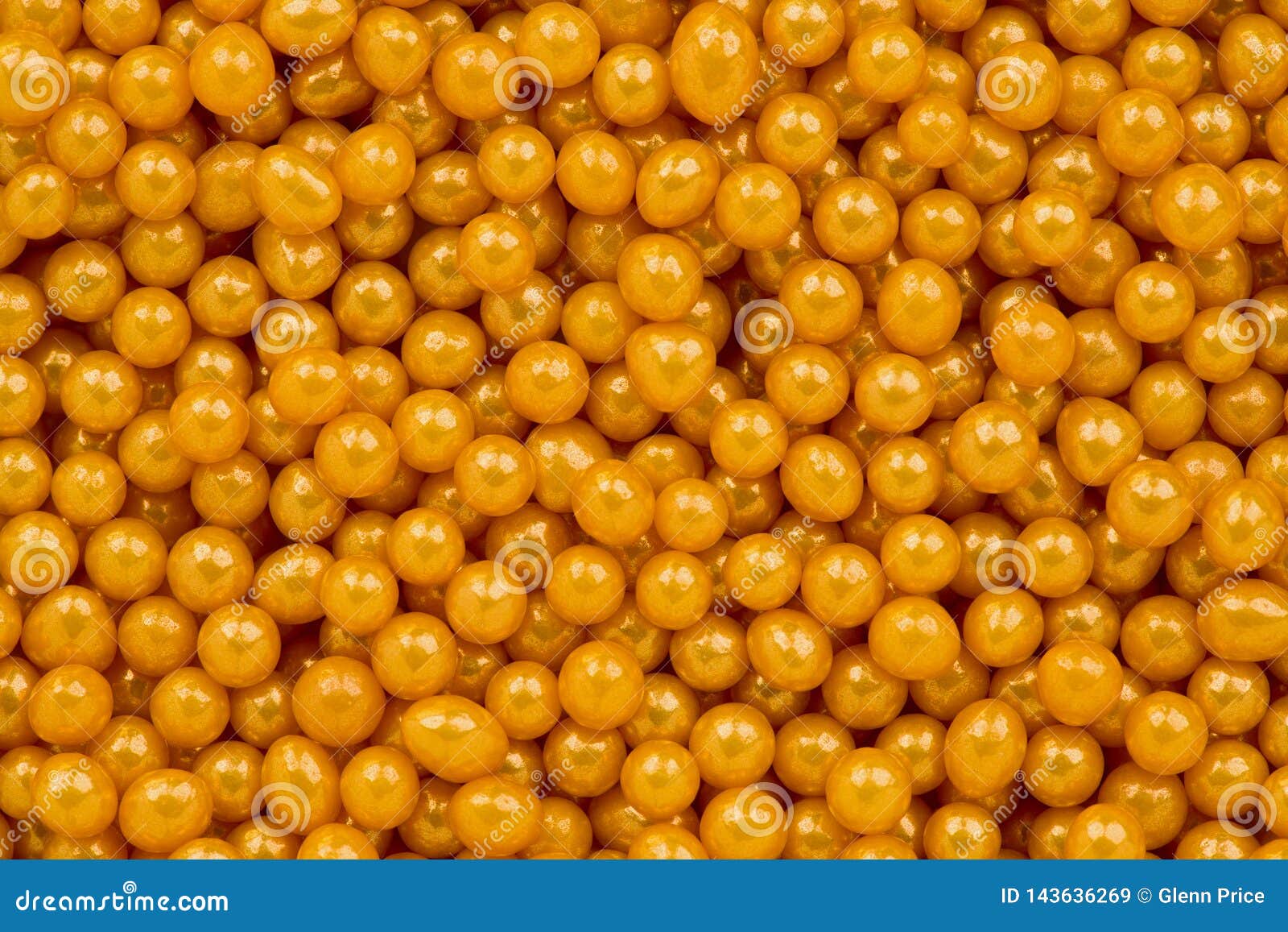 Gold Ball Sprinkles stock image. Image of ball, shiny 143636269