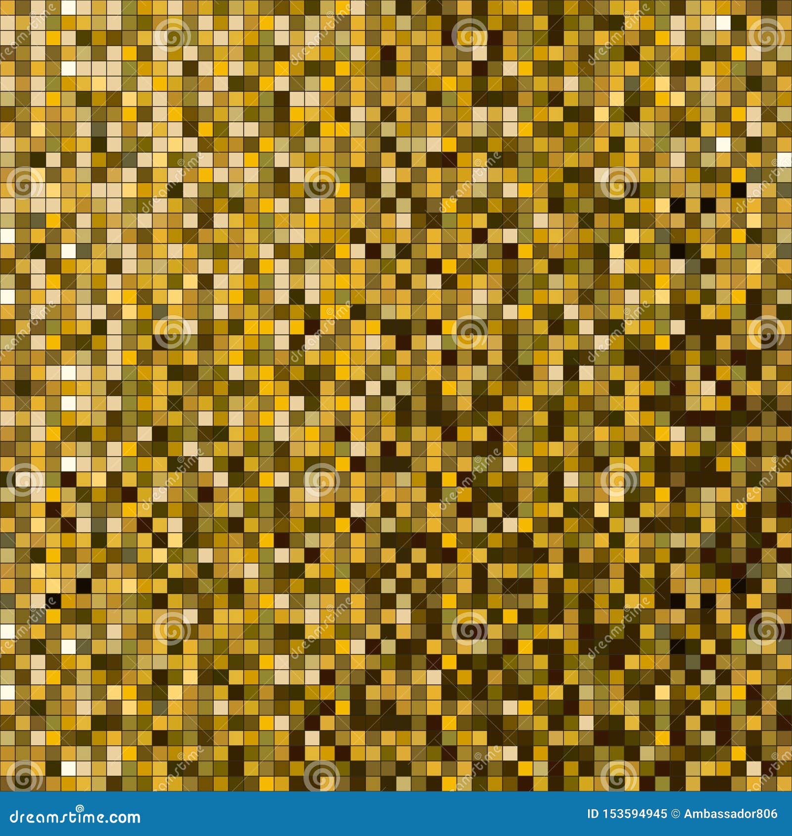 Gold glitter seamless pattern, vector texture Stock Vector
