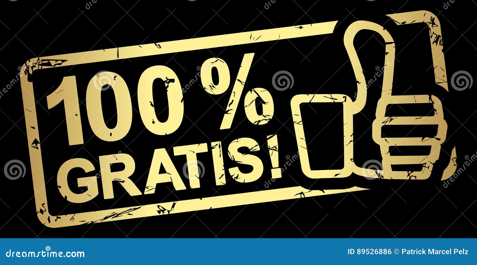 gold stamp 100 % gratis