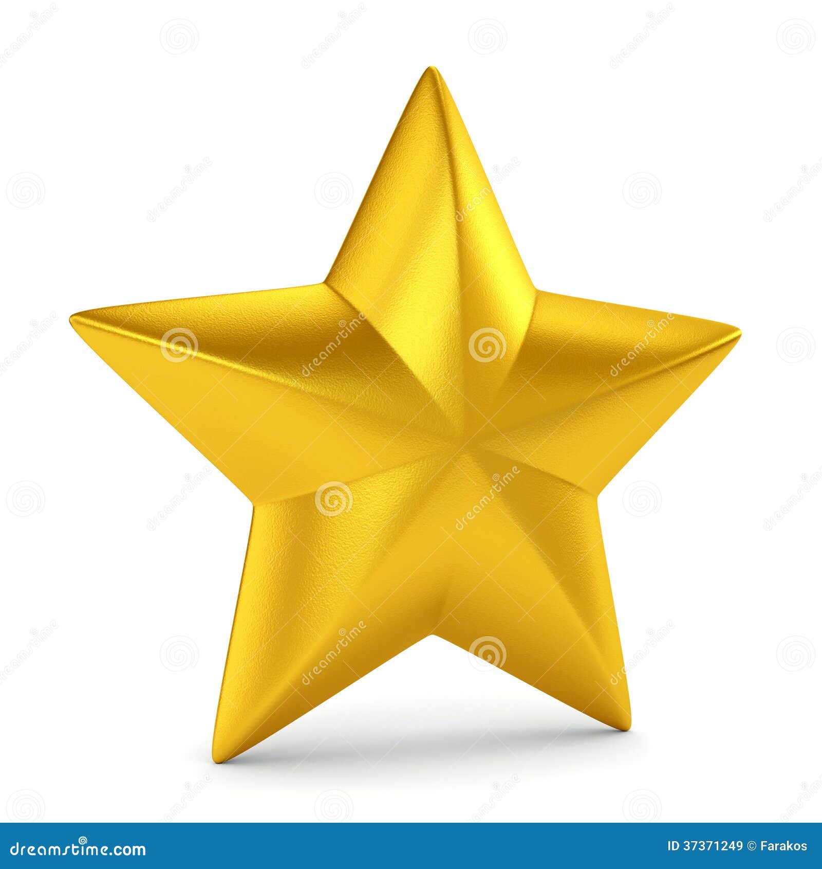 Gold star on white stock illustration. Illustration of ornaments 37371249