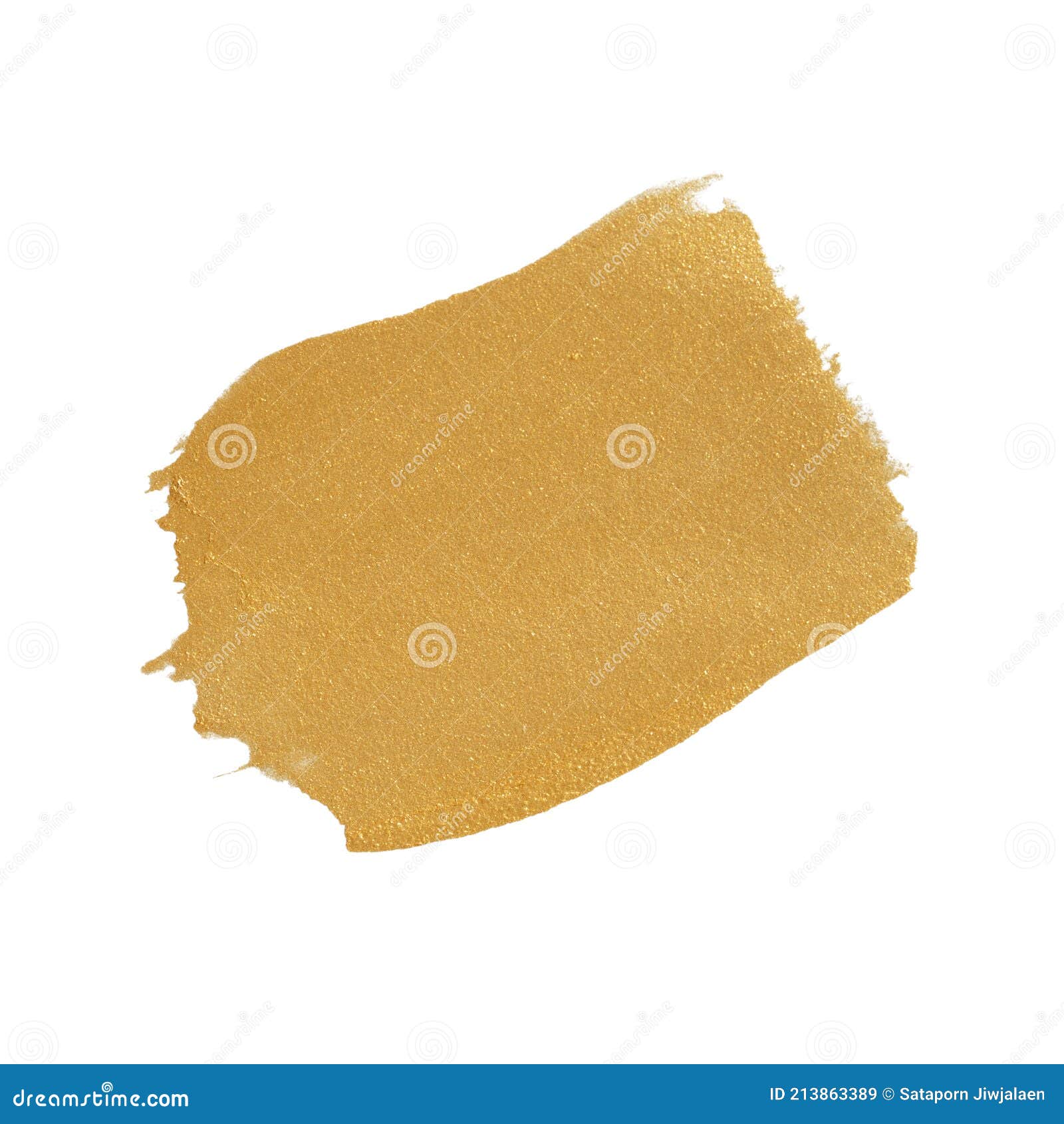 Gold Texture Paint Stain on White Stock Image Image of gradient