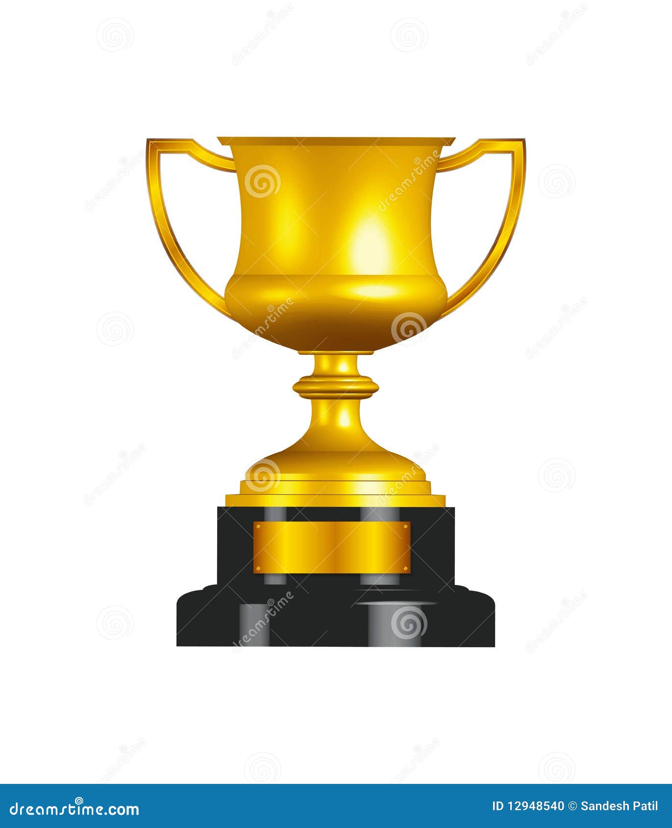 gold trophy cup