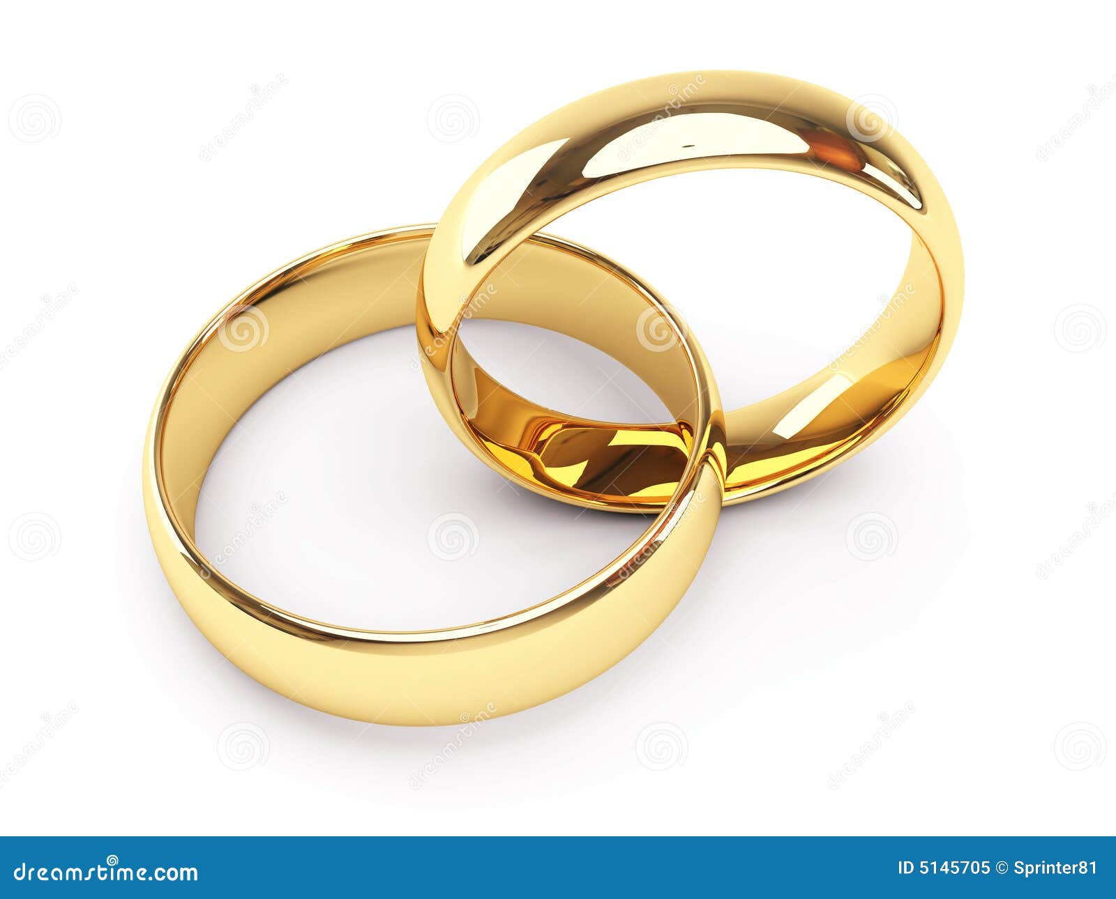  Gold  Wedding  Rings  Royalty Free Stock Photo Image 5145705