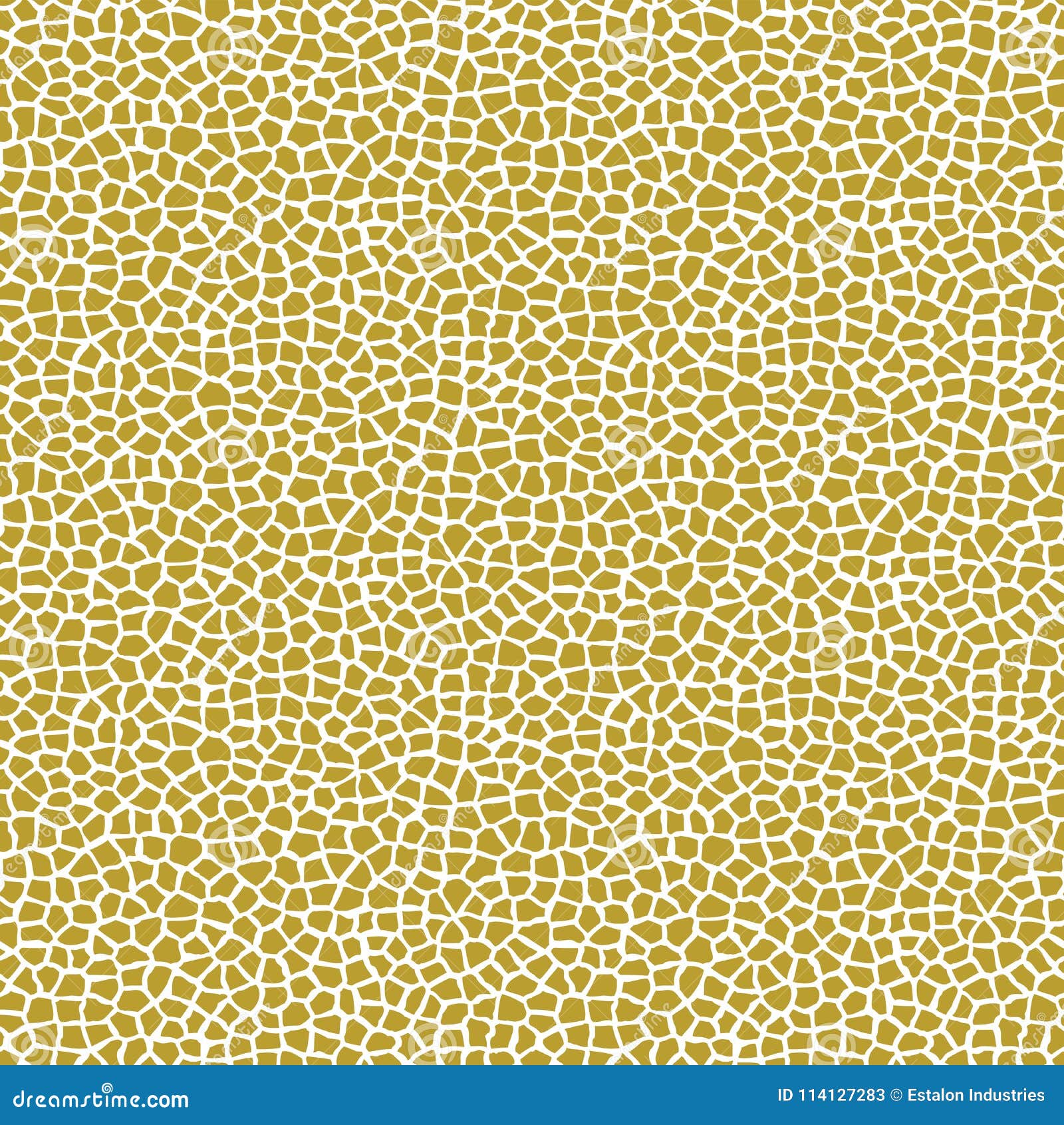 Gold on White Giraffe Print Seamless Repeat Pattern Background Stock