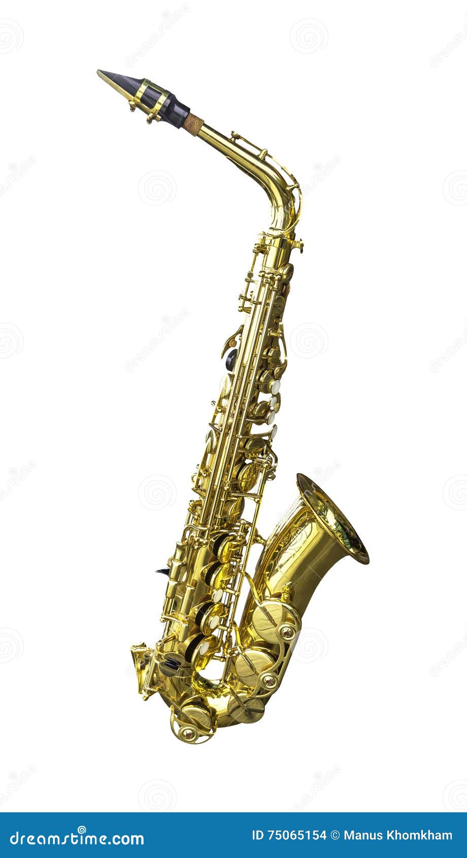 golden alto saxophone 