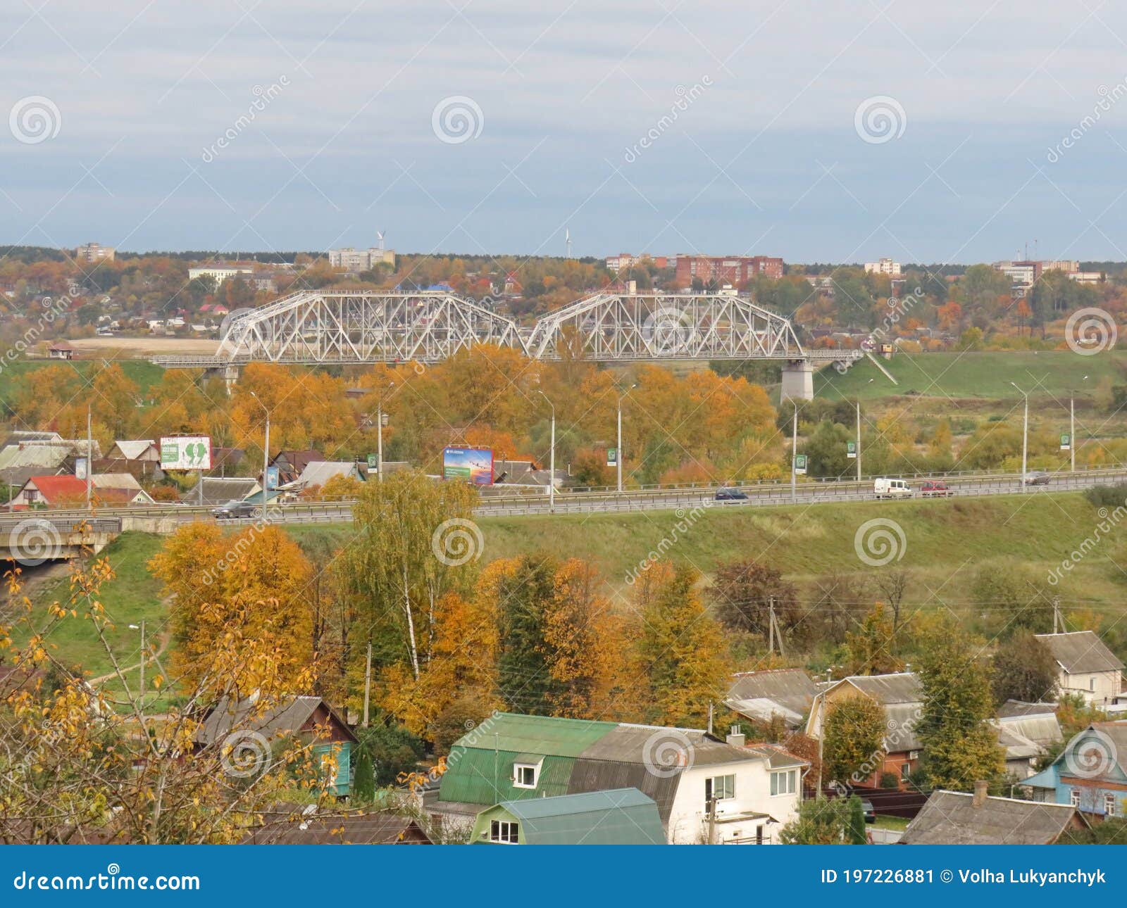 golden autumn of the city of mogilev