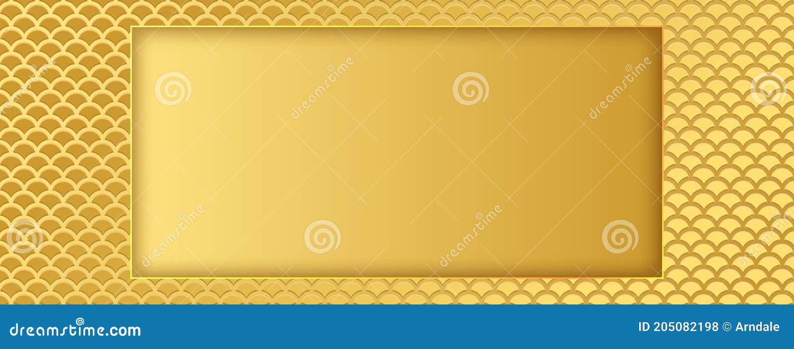 Golden Background with Embossed Texture for Holidaydesign Stock Vector -  Illustration of background, papercut: 205082198