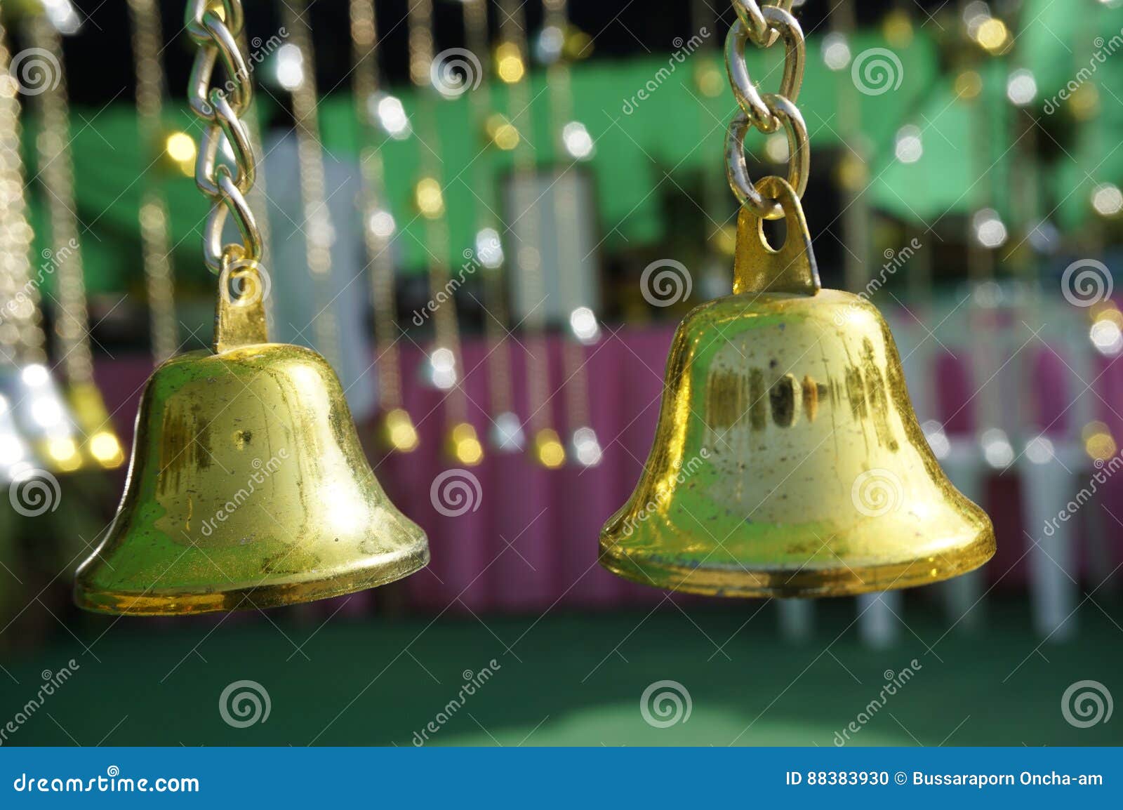 Golden bells stock photo. Image of bells, golden, beautiful 88383930