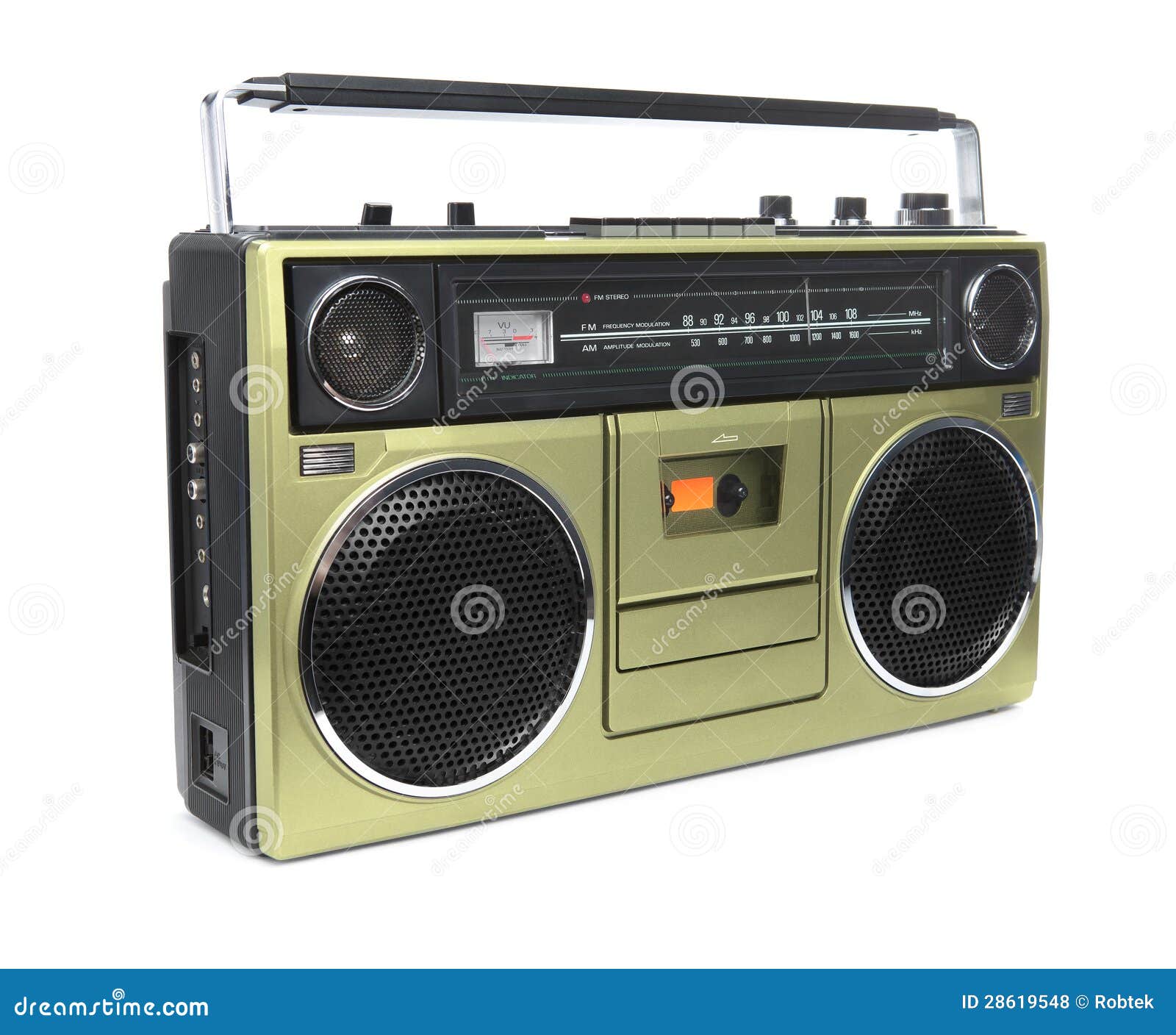 The Golden Boombox stock photo. Image of gold, oldschool 28619548