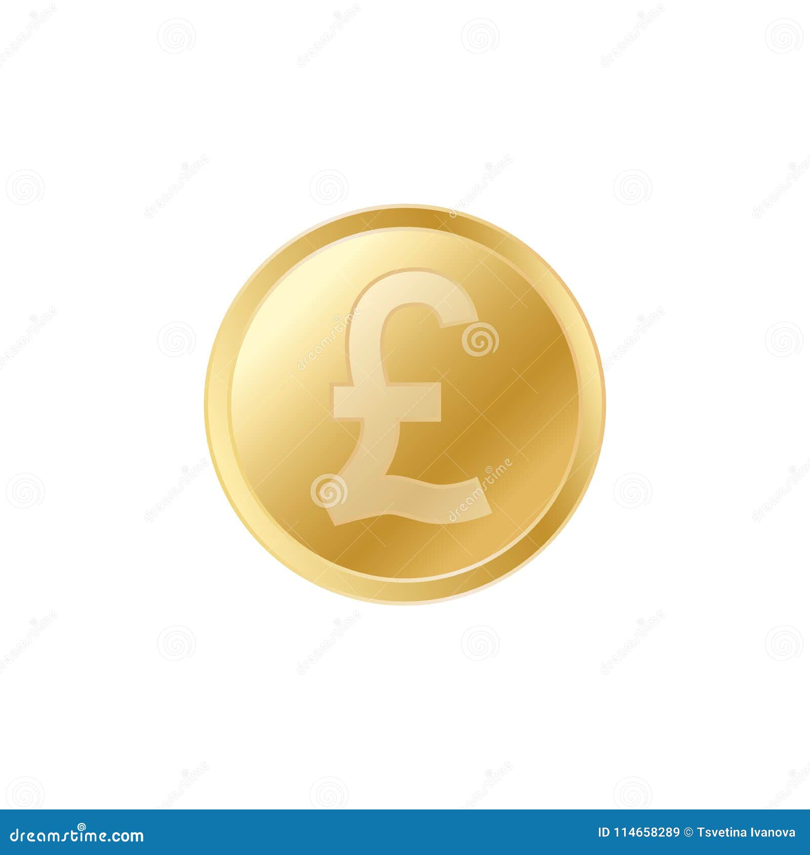 Golden British Pounds Coin Realistic Lifelike Gold Pound Coin Stock golden-british-pounds-coin-realistic-lifelike-gold-pound-coin-stock