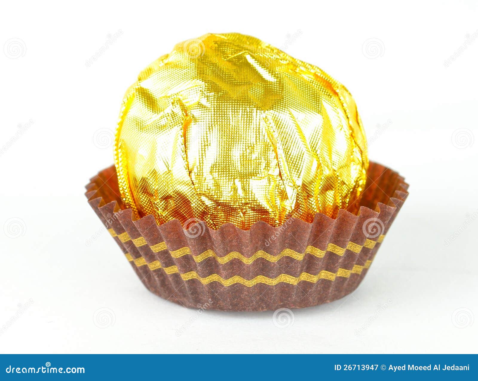 Golden Candy stock image. Image of childhood, chocolate 26713947