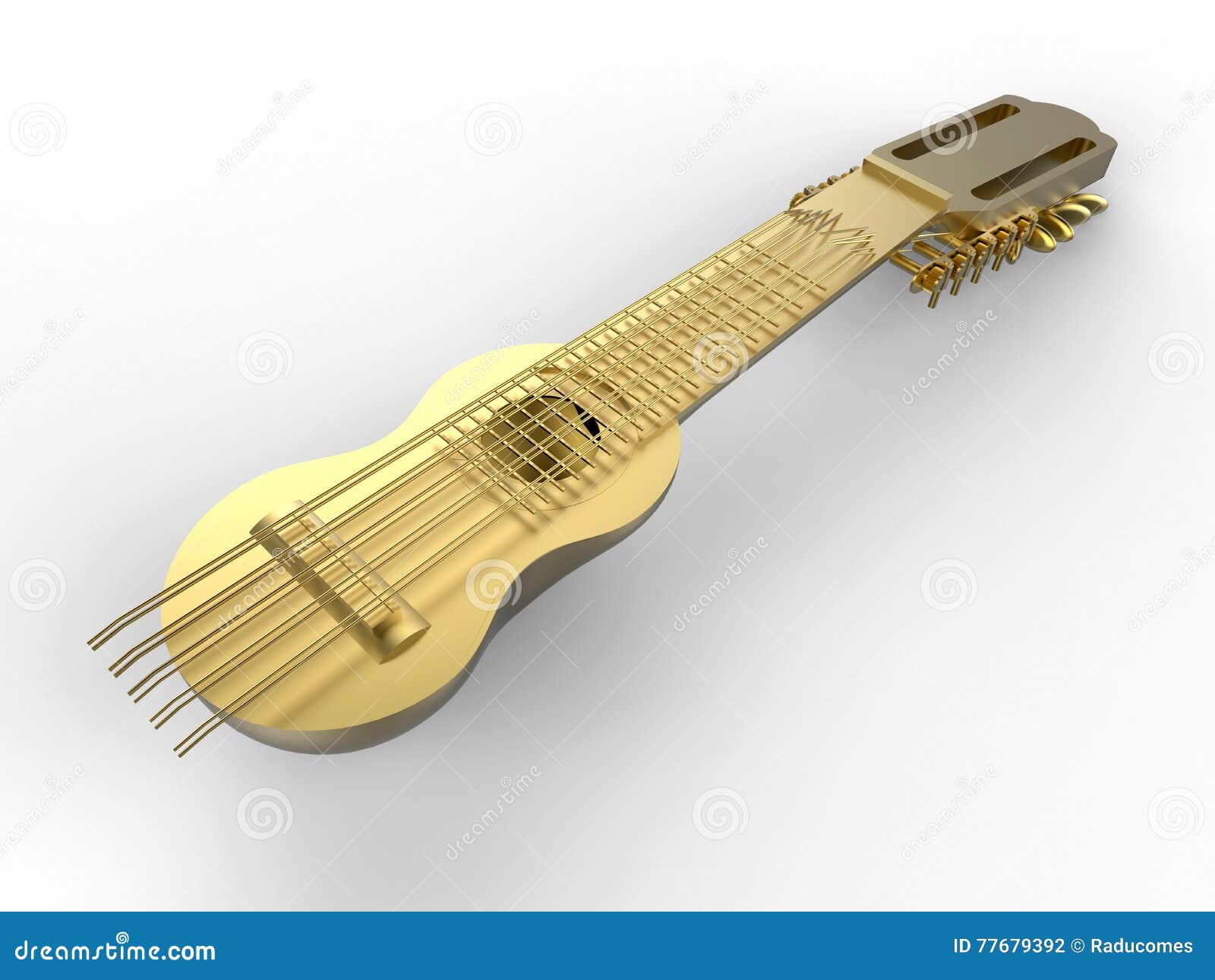 golden charango quitar