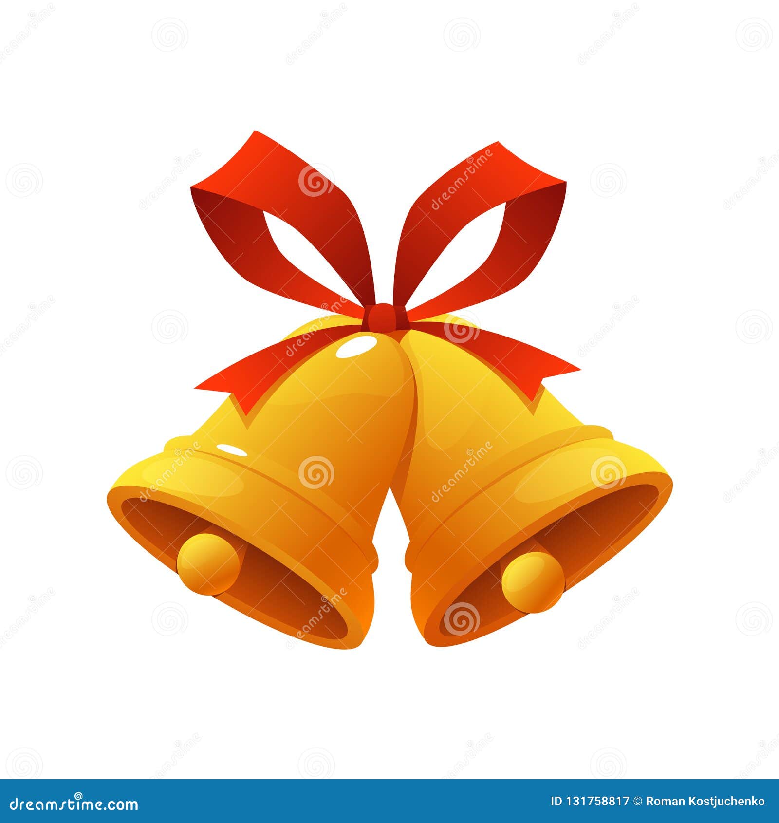Jingle bells sign icon Royalty Free Vector Image