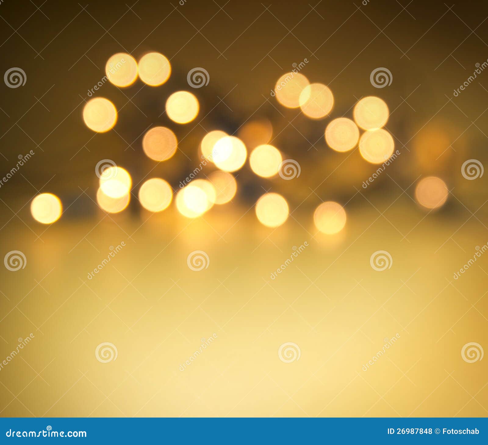 Golden christmas lights stock photo. Image of holiday 26987848