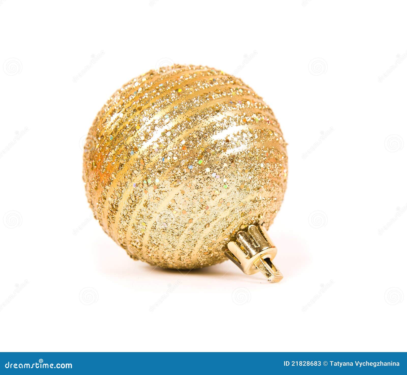 Golden Christmas spheres stock image. Image of marry - 21828683