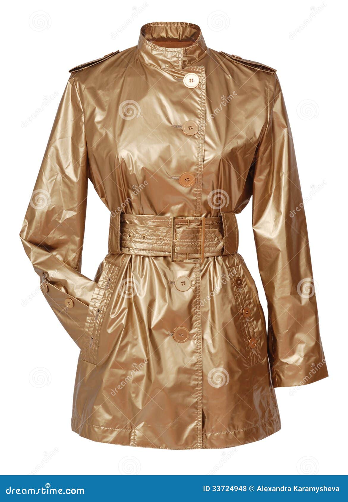 Golden coat stock photo. Image of fabric, fashion, fashionable 33724948