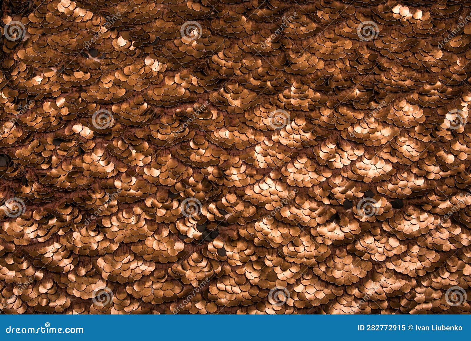 Golden Color Material. Deep Gold Background Stock Image - Image of