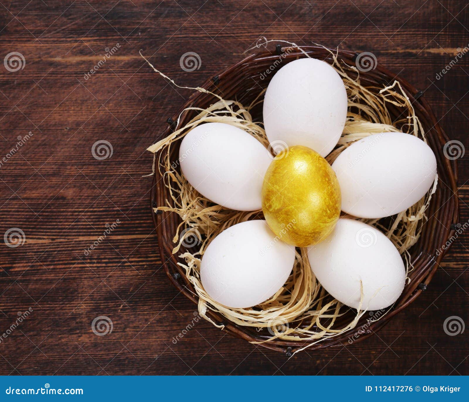 Free Stock Photo of Golden Egg Represents Easter Eggs And Finance