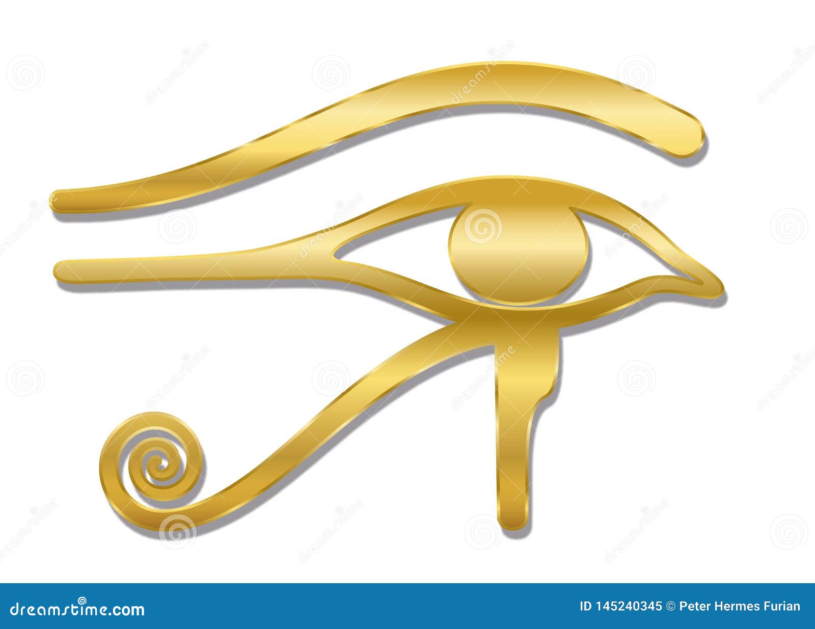 eye of horus golden 