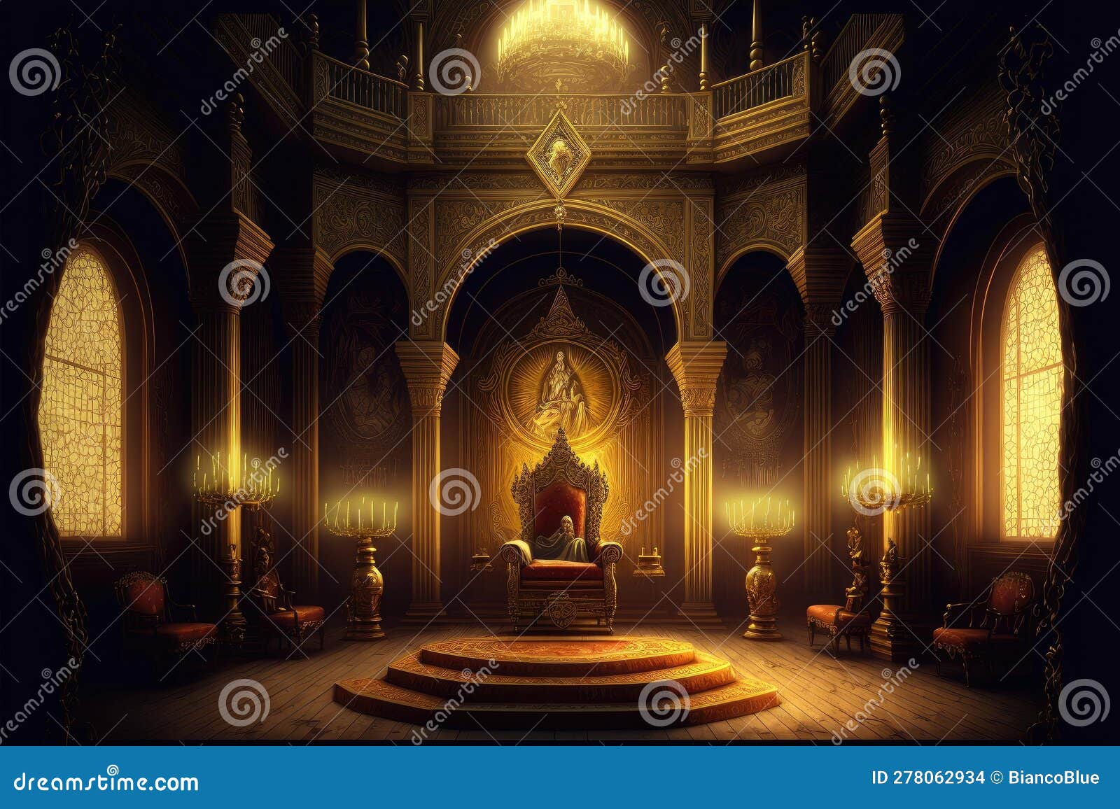 king throne room