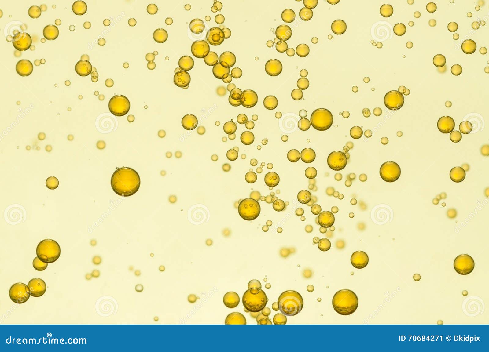 Golden fizz bubbles stock image. Image of freshness, fizzy 70684271