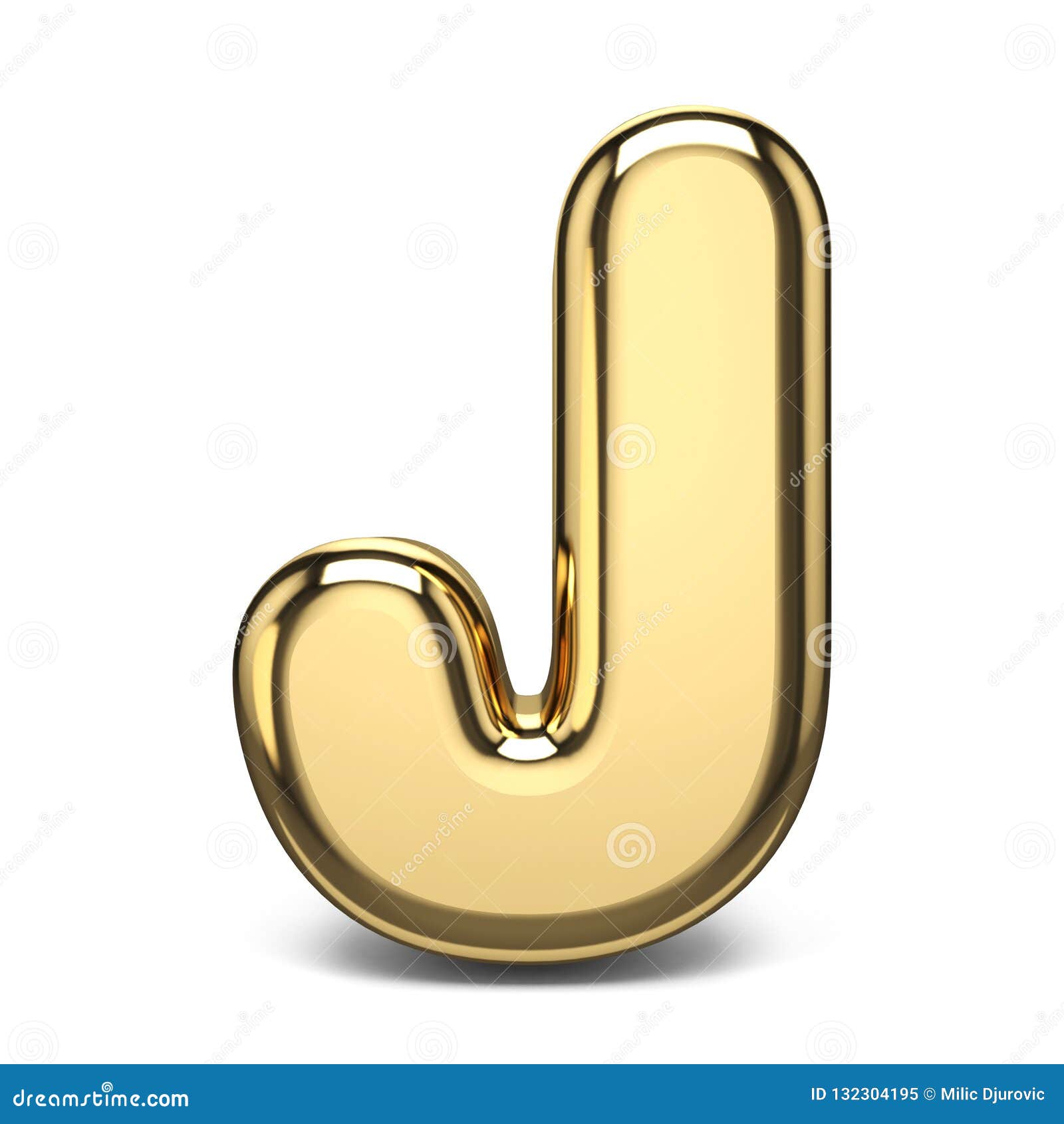 Golden font letter J 3D stock illustration. Illustration of business ...