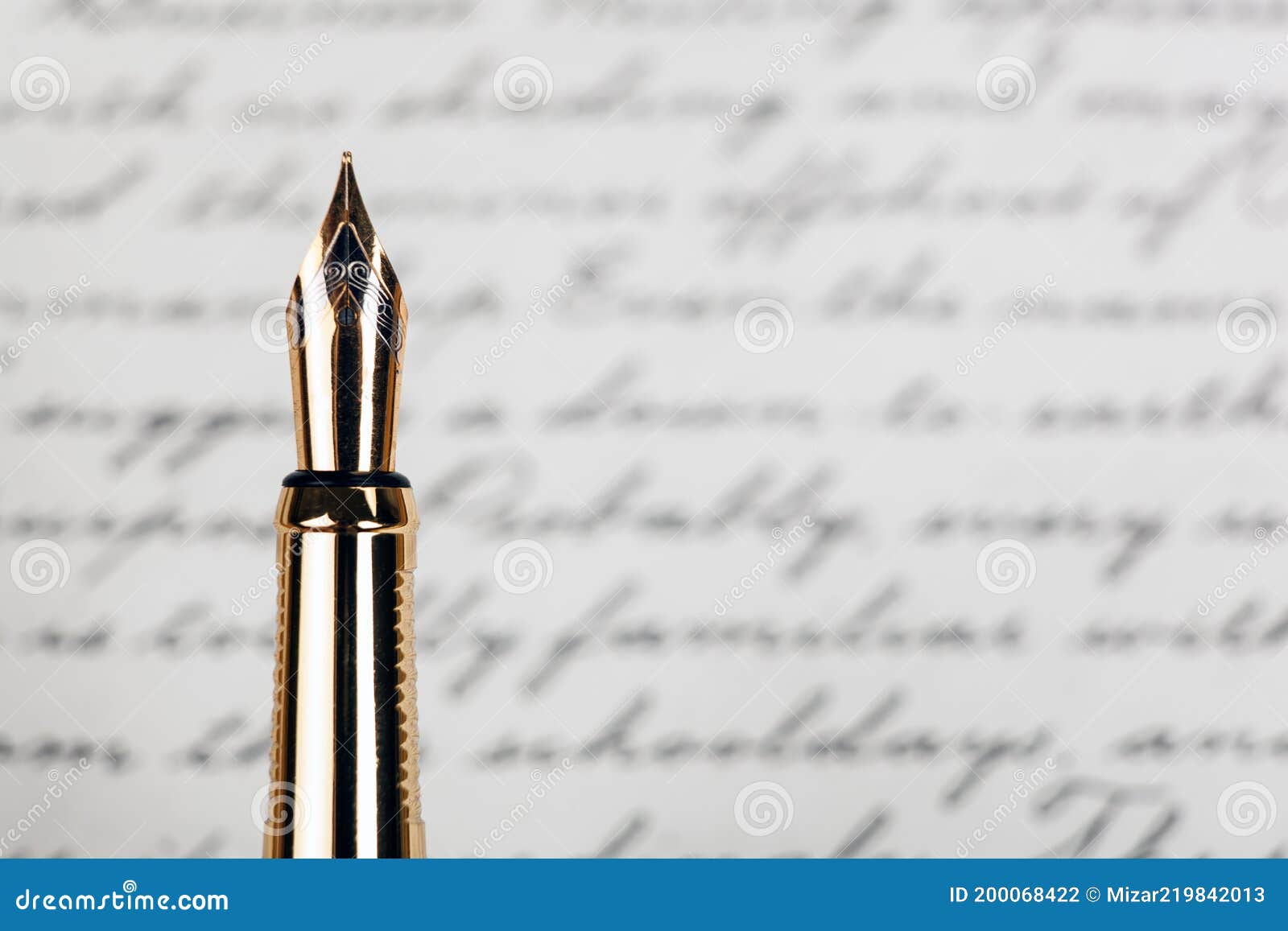 954 Golden Ink Fountain Pen Stock Photos Free & RoyaltyFree Stock