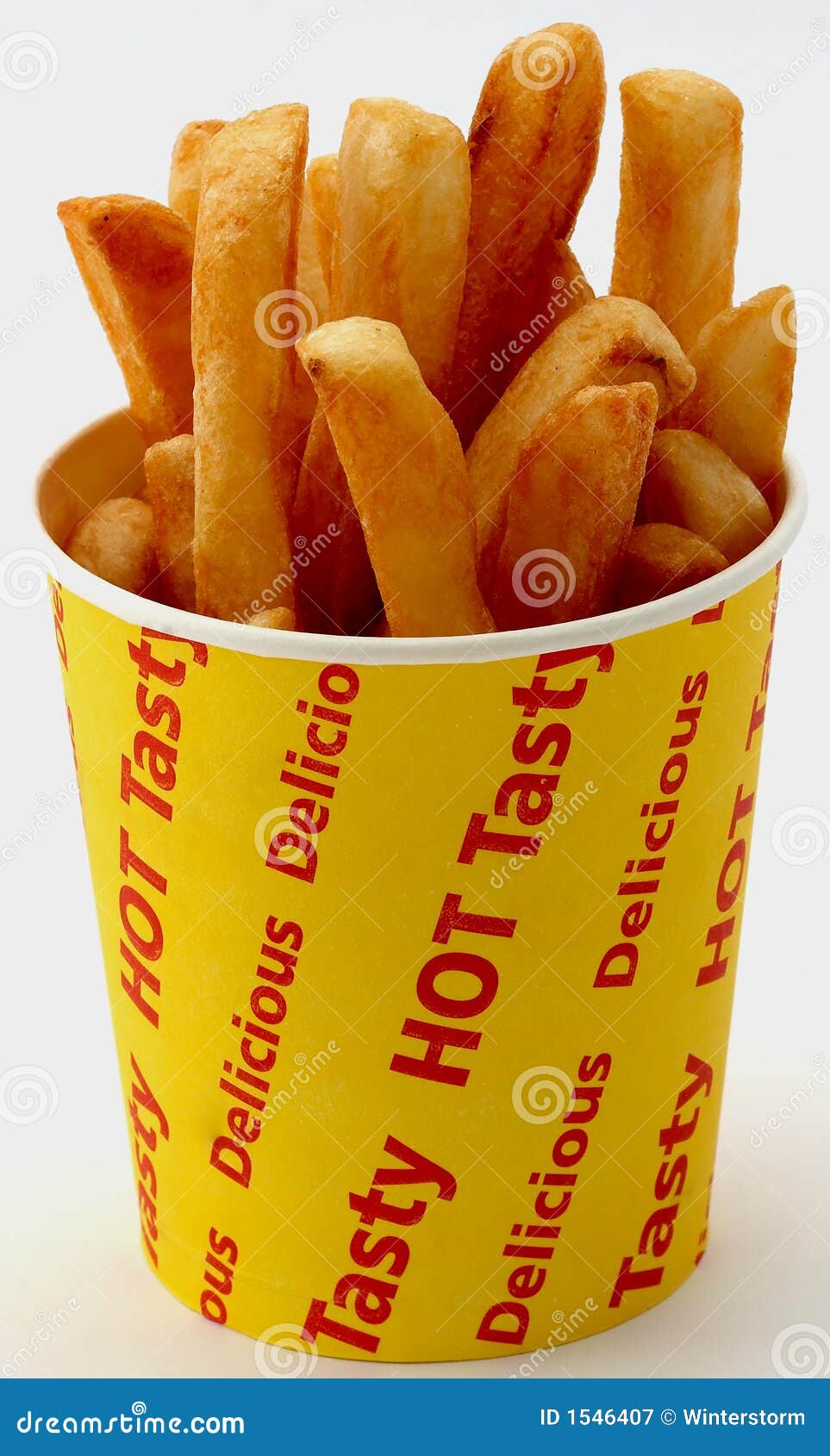 Golden fries stock image. Image of fried, takeaway, fattening 1546407